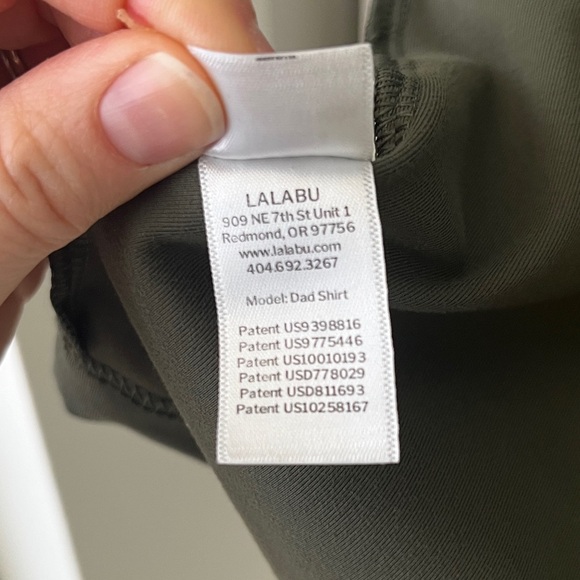 Lalabu Dad Shirt Short Sleeve Fern Green XL - Picture 15 of 16